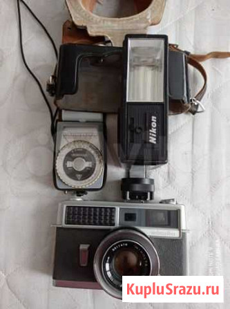 Фотоаппарат Minolta с вспышкой и фотоэкспонометром Химки - изображение 1