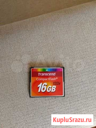 Карта памяти CF Compact Flash 16 гб Барнаул - изображение 1