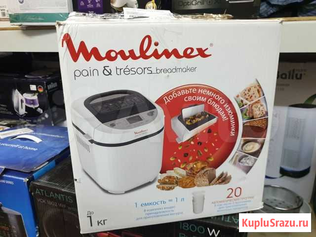 Новая хлебопечка Moulinex OW250132 Pain & Tresors Москва - изображение 1