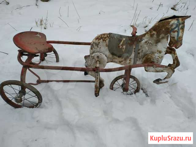 Каталка жестяная. Велосипед Казань - изображение 1