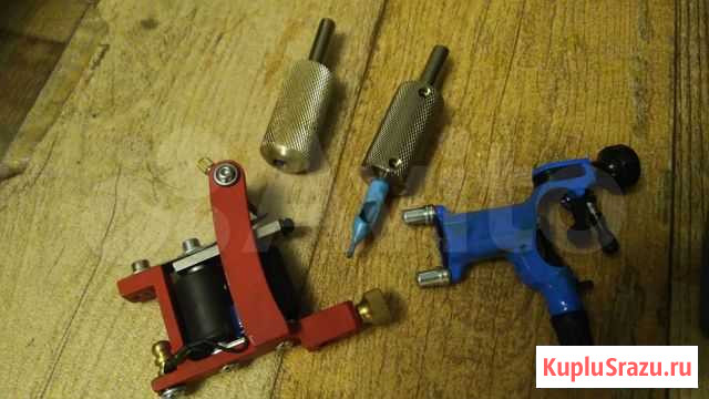 Тату машинка, блок питания, тату краски Санкт-Петербург - изображение 1