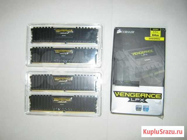 Память Corsair Vengeance LPX 32GB (4x8GB) 2400 C14 Санкт-Петербург - изображение 1
