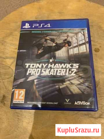 Tony hawk pro skater 1+2 ps4 Реутов - изображение 1