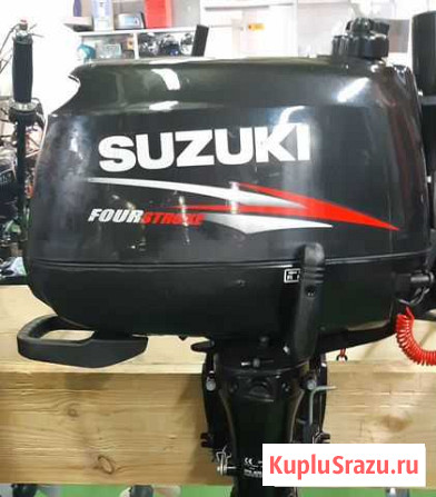 Лодочный мотор Suzuki DF6S Б/У Санкт-Петербург - изображение 1