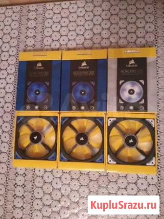 Продаю 3 Вентилятора Corsair ML 140 Армавир - изображение 1