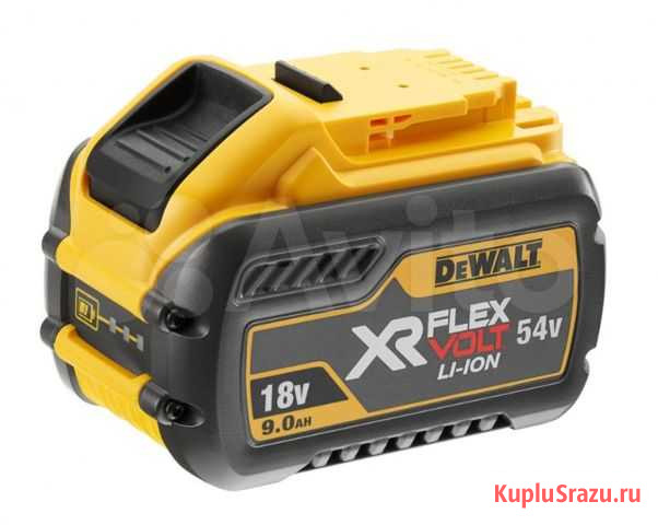 Аккумулятор flexvolt 18В/54В, 9Ач Dewalt DCB547 Евпатория - изображение 1