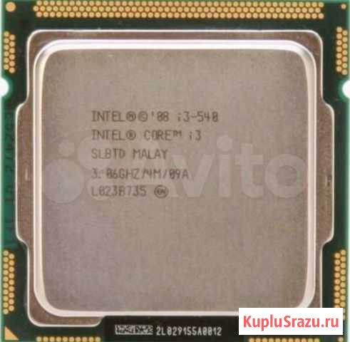 Процессор Intel Core i3 540 Нижний Новгород - изображение 1