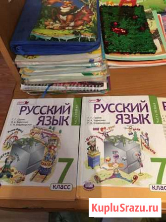Русский язык 7 класс,1-2 части и литература Чита - изображение 1