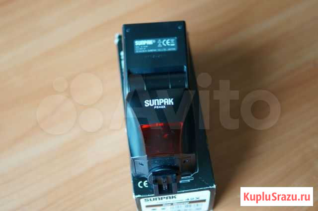 Фотовспышка Sunpak PZ42X Digital Flash для Sony А Омск - изображение 1