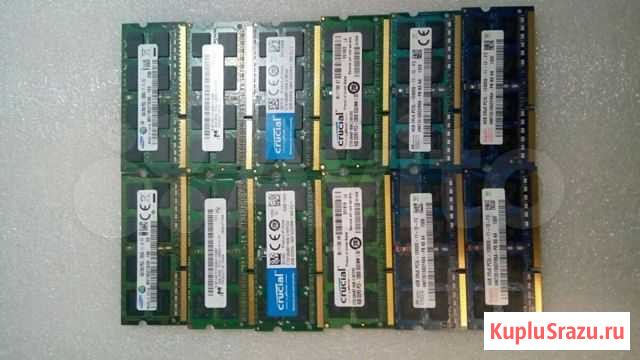 Оперативная память для Ноутов ddr3 4гб Чебоксары - изображение 1