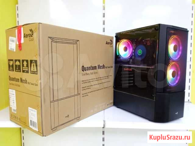 Мощный i7-7700/DDR4 16GB/SSD/RX470 4Gb Челябинск - изображение 1