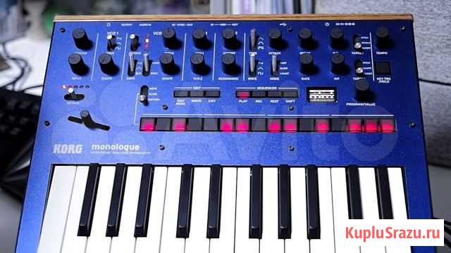 Синтезатор Korg Monologue BL + смартфон в подарок Новосибирск - изображение 1