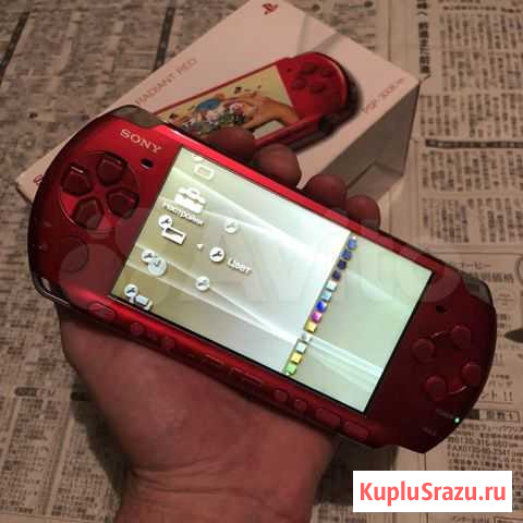 Sony PSP Radiant Red Москва - изображение 1