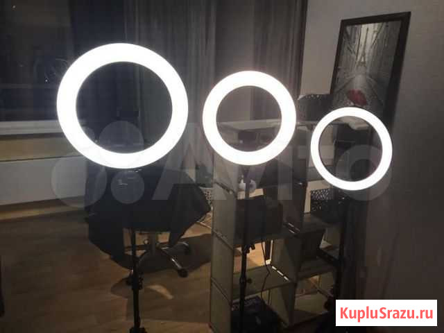 Новые Кольцевые селфи лампы на штативе Новокузнецк - изображение 1