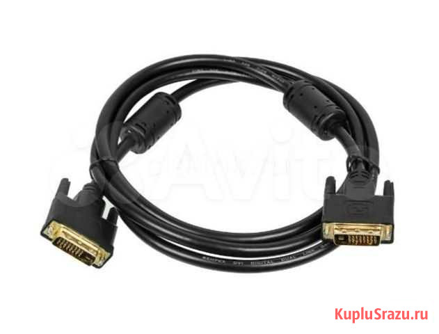 Кабель DVI, DVI-D to DVI-D, новый, в упаковке Барнаул - изображение 1