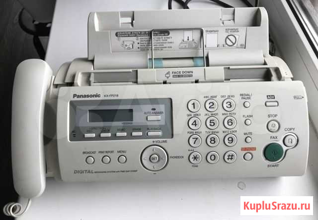 Телефон-факс Panasonic kx-fp218 Ярославль - изображение 1
