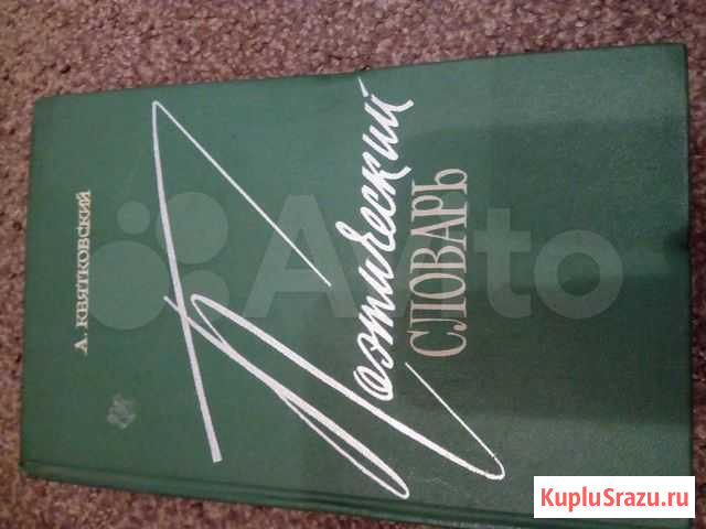 Поэтический словарь. А.Квятковский Кострома - изображение 1