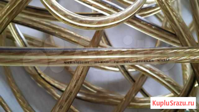 Nakamichi HI END PC OFC speaker cable Иваново - изображение 1