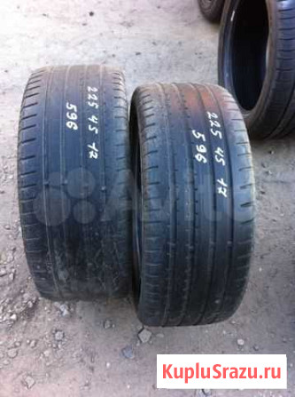 225 45 17 Continental Conti Sport Contakt 2 X98 Санкт-Петербург - изображение 1