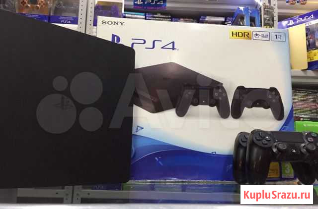 Sony PS4 + 2 геймпада (магазин) Казань - изображение 1