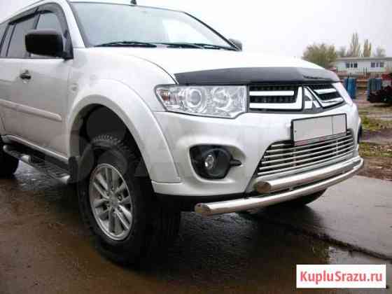 Защита передняя 60/53 мм Mitsubishi Pajero Sport Ахтубинск