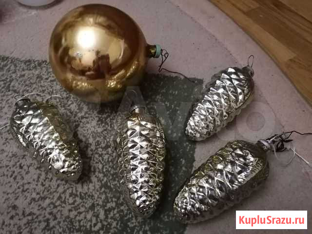Ёлочные игрушки шишки. шар большой Белгород - изображение 1