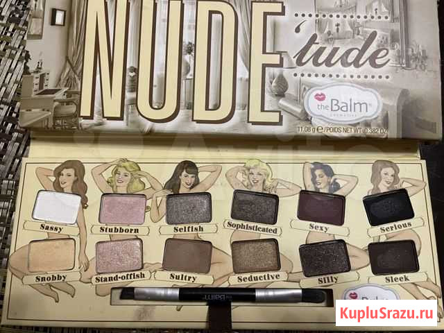 Палитра теней для глаз TheBalm NudeTude Йошкар-Ола - изображение 1