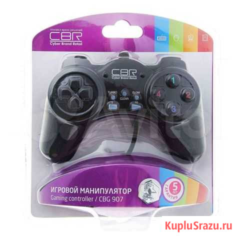 Геймпад CBR CBG 907 для PC, проводной, USB Уфа - изображение 1