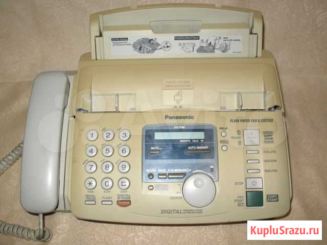 Факс Panasonic KX-FP88RS на запчасти Новосибирск - изображение 1