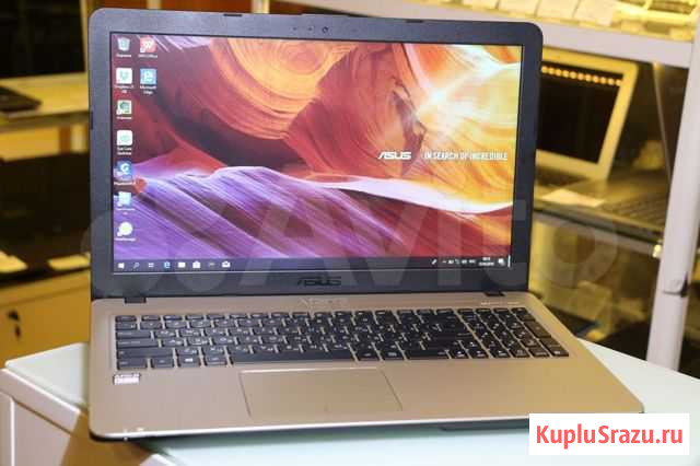 Золотой Asus + Более 150 Др. Ноутбуков + гарантия Челябинск - изображение 1