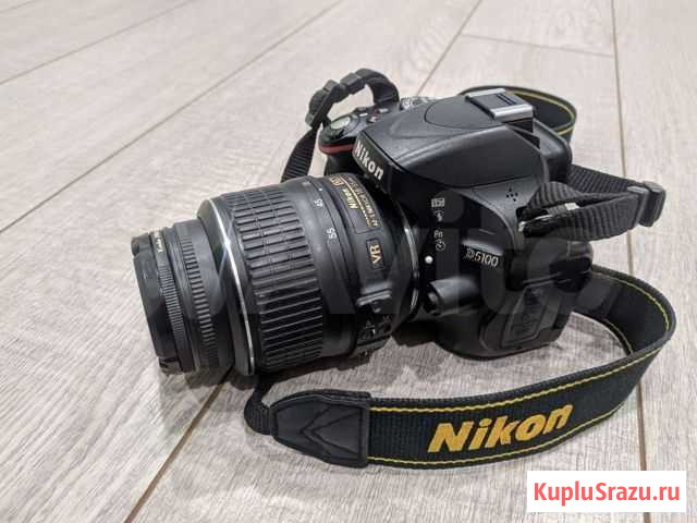 Фотоаппарат Nikon d5100 полный комплект Воскресенск - изображение 1