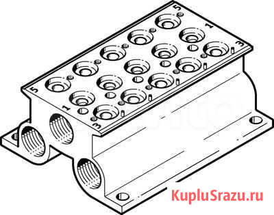 Плита для блочного монтажа Festo CPE14-PRS-3/8-5 Балашов - изображение 1