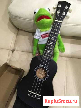 Укулеле черная с чехлом Новокузнецк - изображение 1