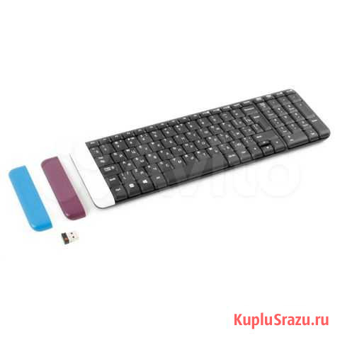 Logitech Wireless Keyboard K230 Black USB Саяногорск - изображение 1