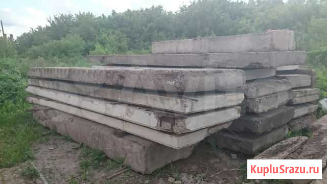 Плиты дорожные железобетонные б/у Саранск - изображение 1