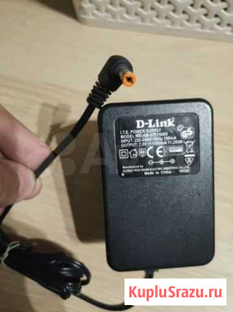 Блок питания, адаптер питания D-link 7.5V 1.5A Москва - изображение 1
