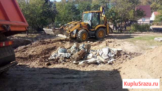 Услуги экскаватор погрузчик,фронтальный погрузчик Ижевск - изображение 1