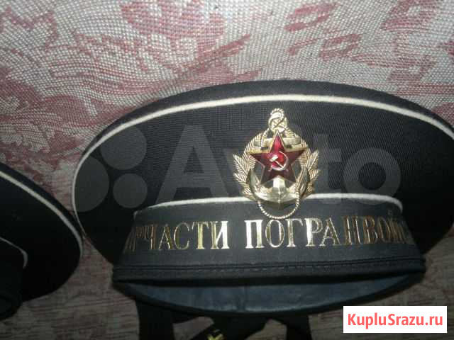 Бескозырка,ленты разные,с крабом,СССР,ориг.,новая Казань - изображение 1