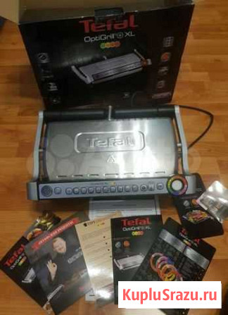 Электрогриль Tefal Optigrill+ XL GC722D Москва - изображение 1