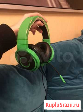 Игровые Наушники Razer kraken Мытищи - изображение 1