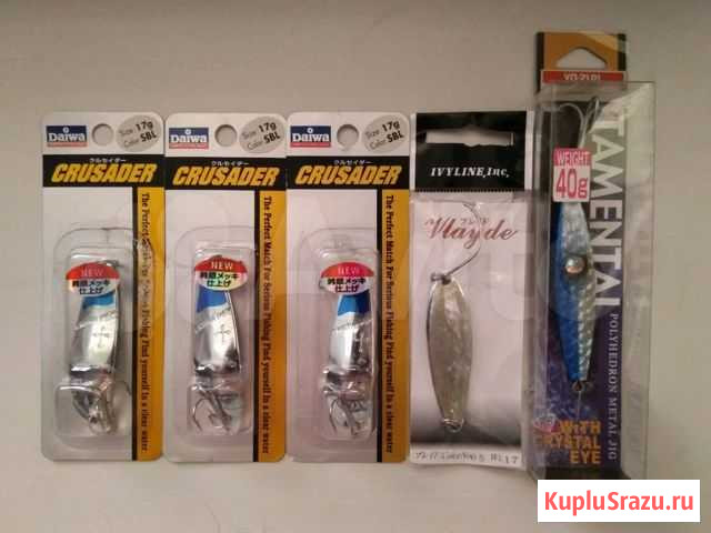 Блёсны лососёвые японские Daiwa, Vlayde, Tamentai Калининград - изображение 1