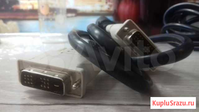 Кабель для компьютера dvi -d - dvi-d. 1,8м Челябинск - изображение 1