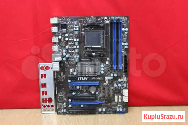 MSI 970A-G43 Материнская плата AM3+ Омск - изображение 1