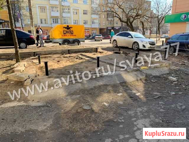 Фундамент на винтовых сваях под киоск Подольск - изображение 1