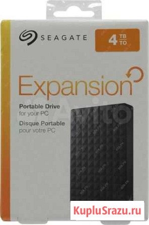 Внешний жесткий диск seagate Expansion 4 тб Владикавказ - изображение 1