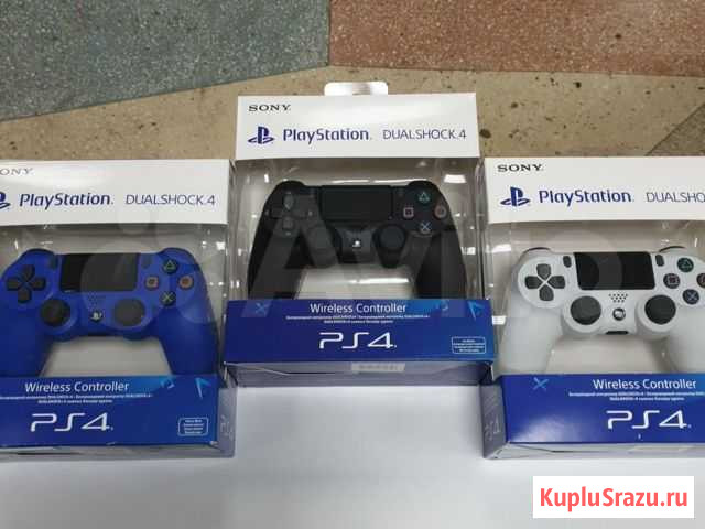 Оригинальные геймпады PS-4. с гарантией Оренбург - изображение 1