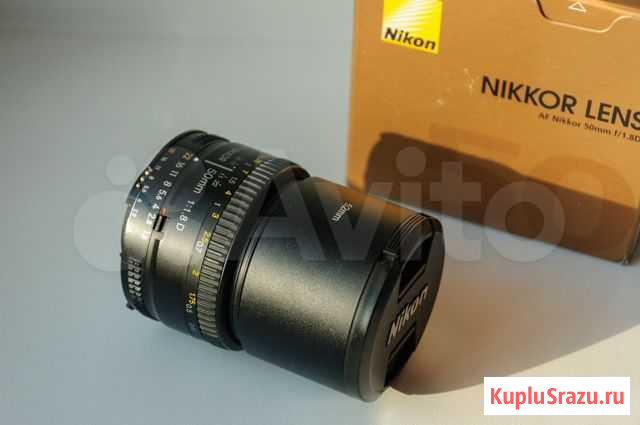 Объектив Nikkor 50 mm f/1.8D Красноярск - изображение 1