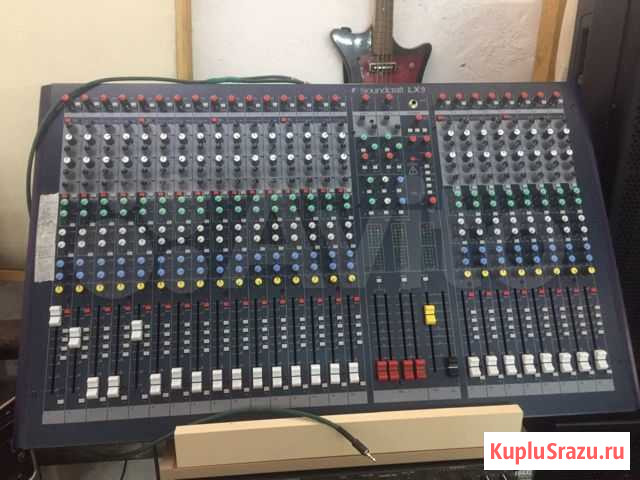 Микшерный пульт soundcraft lx9 +DBX 166, 266 3шт Благовещенск - изображение 1