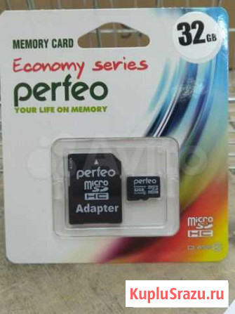 Карта памяти microSDhc Economy series 32GB 10class Москва - изображение 1