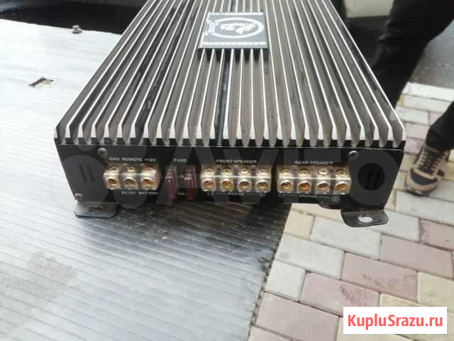 Усилитель zeus 4-х канальный 1200 Вватт Грозный - изображение 1